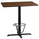Flash Furniture XU-WALTB-2442-T2230B-3CFR-GG