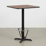 Flash Furniture XU-WALTB-3030-T2222B-3CFR-GG