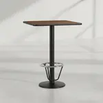 Flash Furniture XU-WALTB-3030-TR18B-3CFR-GG