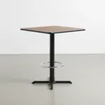 Flash Furniture XU-WALTB-4242-T3333B-4CFR-GG