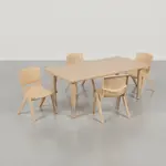 Flash Furniture YU-YCX-0013-2-RECT-TBL-NAT-R-GG