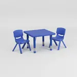 Flash Furniture YU-YCX-0023-2-SQR-TBL-BLUE-R-GG