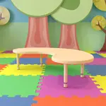 Flash Furniture YU-YCX-004-2-MOON-TBL-NAT-GG