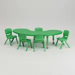 Flash Furniture YU-YCX-0043-2-MOON-TBL-GREEN-E-GG