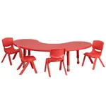 Flash Furniture YU-YCX-0043-2-MOON-TBL-RED-E-GG