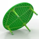 Flash Furniture YU-YCX-005-2-ROUND-TBL-GREEN-GG