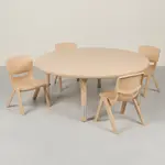 Flash Furniture YU-YCX-0053-2-ROUND-TBL-NAT-E-GG