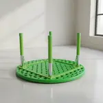 Flash Furniture YU-YCX-007-2-ROUND-TBL-GREEN-GG