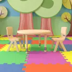 Flash Furniture YU-YCX-0073-2-ROUND-TBL-NAT-R-GG