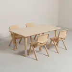 Flash Furniture YU-YCY-060-0034-RECT-TBL-NAT-GG