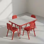 Flash Furniture YU-YCY-060-0034-RECT-TBL-RED-GG