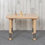 Flash Furniture YU-YCY-098-RECT-TBL-NAT-GG