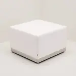 Flash Furniture ZB-803-OTTOMAN-WH-GG