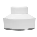 Flash Furniture ZB-803-OUTSEAT-WH-GG