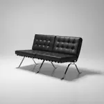 Flash Furniture ZB-FLASH-801-SOFA-BK-GG