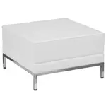 Flash Furniture ZB-IMAG-OTTOMAN-WH-GG
