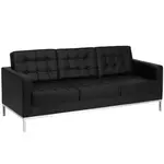 Flash Furniture ZB-LACEY-831-2-SOFA-BK-GG