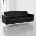 Flash Furniture ZB-LACEY-831-2-SOFA-BK-GG