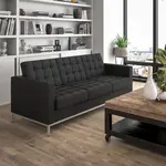 Flash Furniture ZB-LACEY-831-2-SOFA-BK-GG
