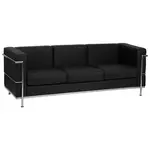 Flash Furniture ZB-REGAL-810-3-SOFA-BK-GG
