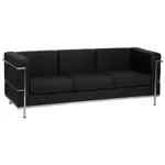 Flash Furniture ZB-REGAL-810-3-SOFA-BK-GG