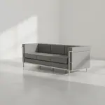 Flash Furniture ZB-REGAL-810-3-SOFA-GY-GG