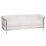 Flash Furniture ZB-REGAL-810-3-SOFA-WH-GG