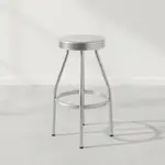 Florida Seating BAL-611 ALUM Barstool - Outdoor Backless Design