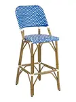 Florida Seating BRT-01 BLUE-IVORY