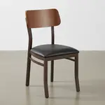 Florida Seating MET-40S BROWN/ WALNUT GR1