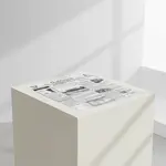 G.E.T. Enterprises Food-Safe Dublin Newsprint Liner - 12" x 12"
