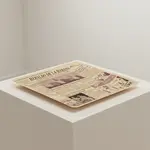G.E.T. Enterprises Food-Safe Cuban Newsprint Liner - 12" x 12"