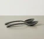 G.E.T. Enterprises SS34GB Bugambilia® Nancy Salad Fork & Spoon Server Set