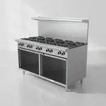 Garland US Range Garland/US Range G60-10SS Restaurant Gas Range - 60" with 10 Burners