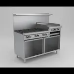 Garland US Range Garland/US Range G60-6R24SS Restaurant Gas Range - 60" with 6 Burners & Griddle