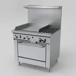 Garland US Range Garland/US Range GF36-2G24R 36" Restaurant Gas Range with Griddle