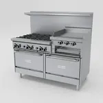 Garland US Range Garland/US Range GFE60-6R24RR Restaurant Gas Range 60" W