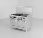 Garland US Range Garland/US Range U48-6G12LL Restaurant Gas Range - 48" with Griddle & Ovens