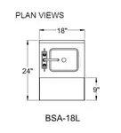 Glastender BSA-18L
