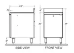 Glastender C-DBCB-42