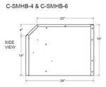 Glastender C-SMHB-6