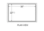 Glastender IB-38X24