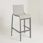 Grosfillex Sunset Stacking Barstool - Outdoor Use