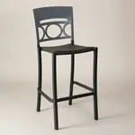 Grosfillex UT456579 Stacking Bar Stool for Outdoor Use