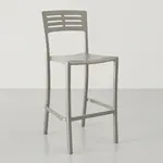 Grosfillex UT638181 Stacking Bar Stool - Outdoor Use