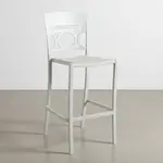 Grosfillex UT654096 Stacking Bar Stool for Outdoor Use
