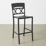 Grosfillex UT654579 Stacking Bar Stool for Outdoor Use