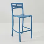 Grosfillex UT739680 Stacking Bar Stool - Outdoor Use