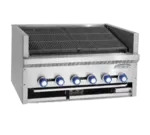 Imperial IAB-24 24.00" Gas Countertop Standard Duty Radiant Charbroiler with Manual Control -