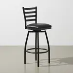 JMC Furniture BOGGS CLEAR COAT BARSTOOL VINYL